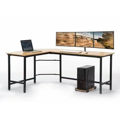 Danial L-Shape Computer Desk Wade Logan