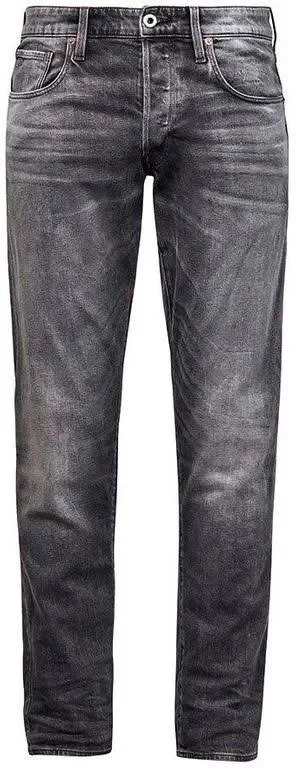 G Star Raw 3301 Straight Tapered Jeans Grey