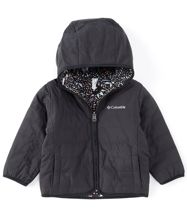 Columbia Double Trouble Insulated Jacket - Toddler Girls& Black2 - 4T