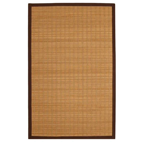 Anji Mountain 6& x 9& Pearl River Bamboo Rug