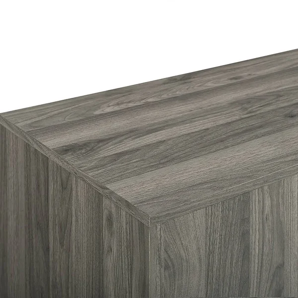 Walker Edison - 1-Door Accent Cabinet - Slate Gray