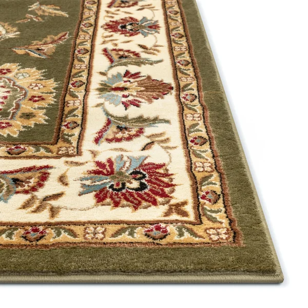 Well Woven Timeless Abbasi Traditional Area Rug, 10&11x22 x 15& - Green