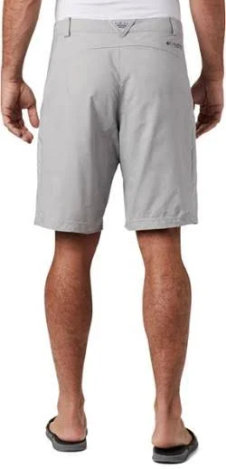 Columbia Men's PFG Buoy Water Shorts, Size: 36, Cool Grey