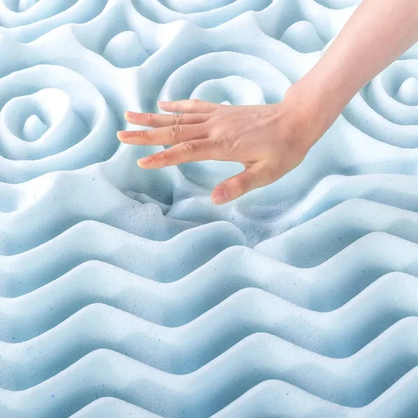 4 inch 5-Zone Memory Foam Mattress Topper with Cooling Gel Infusion - Full