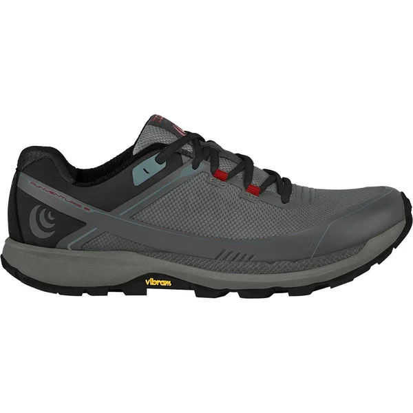 Topo Athletic Runventure 3 Trail Running Shoe - Men's Grey/Red - 11