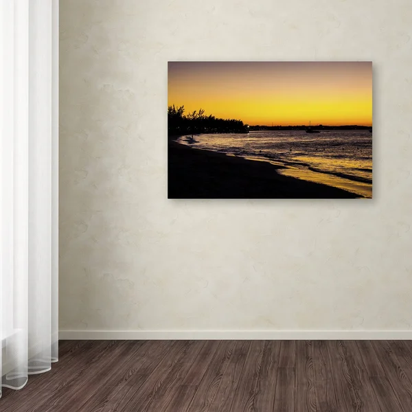 Trademark Fine Art Yg7140-C3047Gg Yale Gurney 'Deluxe Sunset' Canvas A