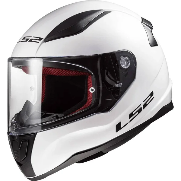 LS2 Rapid Solid Adult Street Helmets Gloss White - 3X-Large