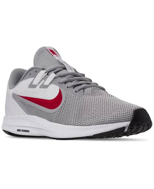 Nike Men's Downshifter 9 Running Shoes, Grey - Size 8.5