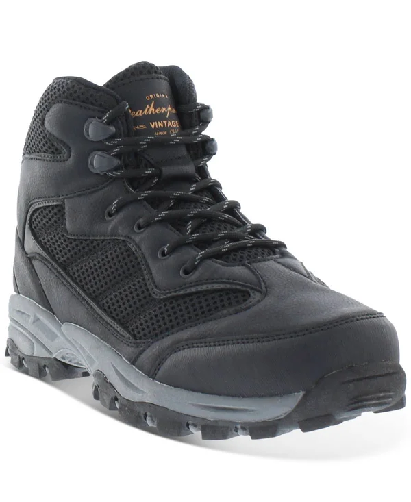 Weatherproof Vintage Men's Brendan Hiking Boots - Black