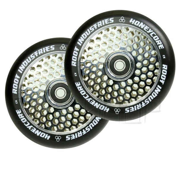 Root Industries - 120mm Honeycore Wheels - Black, Gold