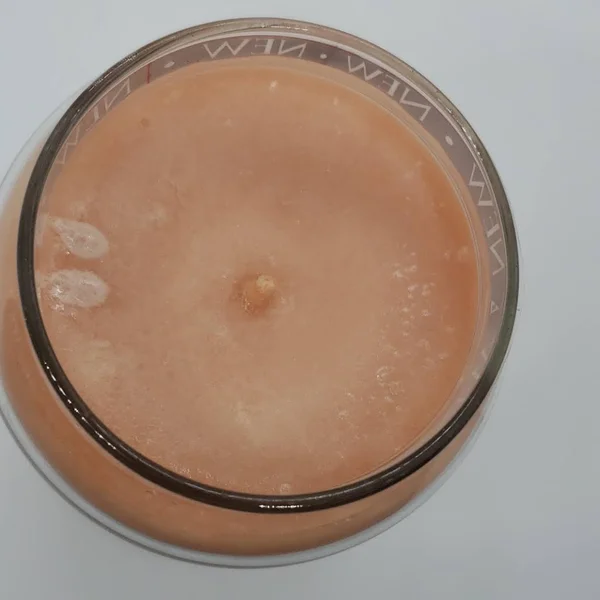 Yankee Candle Peaches & Cream Large Jar Candle, Fruit Scent