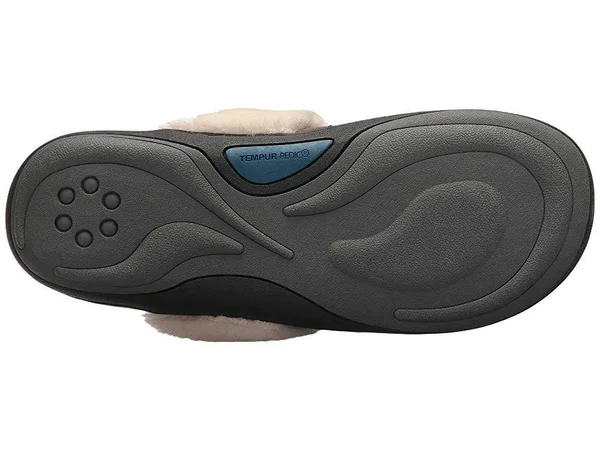 Women's Tempur-Pedic Kensley Slipper - Size 6 W - Grey