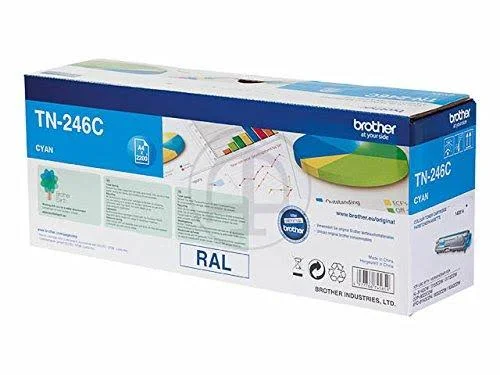 Brother TN-246C Toner Cartridges - Cyan