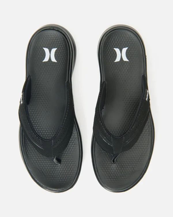 Hurley Phantom Free Motion Men's Sandal Size 8 (Black)