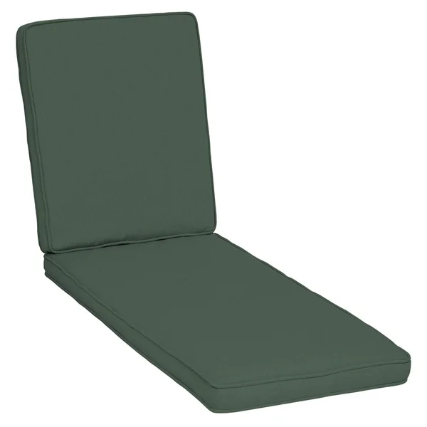 Arden Selections Oasis 80 x 26 in. Outdoor Chaise Cushion - Dark Olive Green