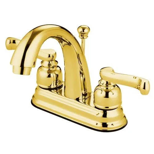 Elements of Design Eb561 Atlanta Centerset Faucet Polished Brass