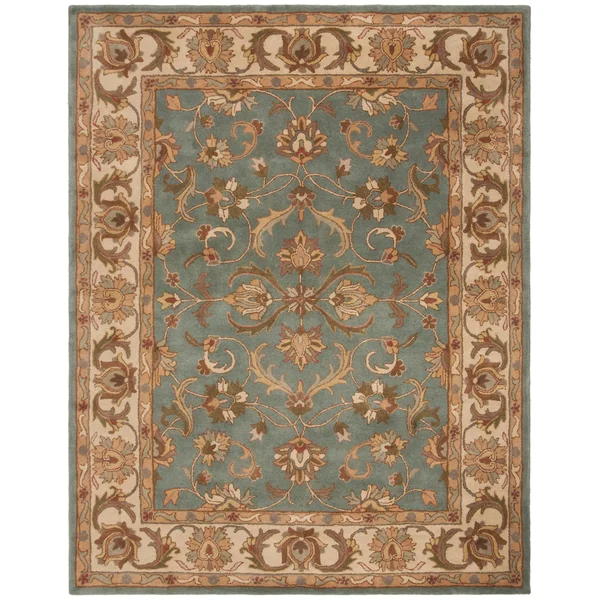 Safavieh Heritage HG811B 3&6x22 x 3&6x22 Round Blue - Beige Area Rug