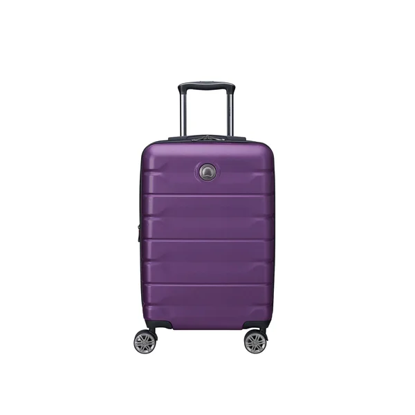 Delsey Air Armour Hardside Spinner Luggage - Purple, 24 inch