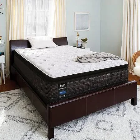 Sealy Response Performance Plush Pillowtop Attendance Mattress, White
