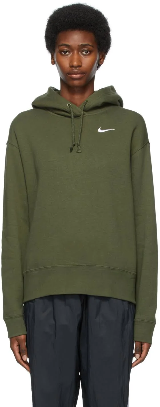 Nike Sportswear Women's Fleece Hoodie (Cargo Khaki)