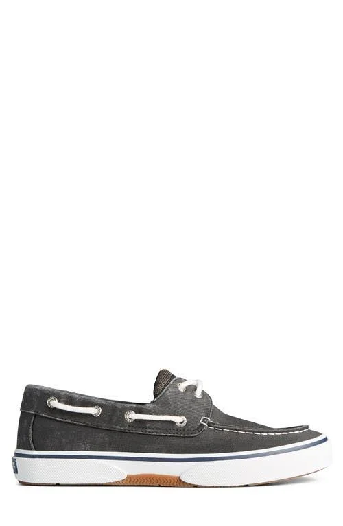 Men's Sperry - Halyard Boat Shoe, 11 W, Fabric, Peltz Shoes