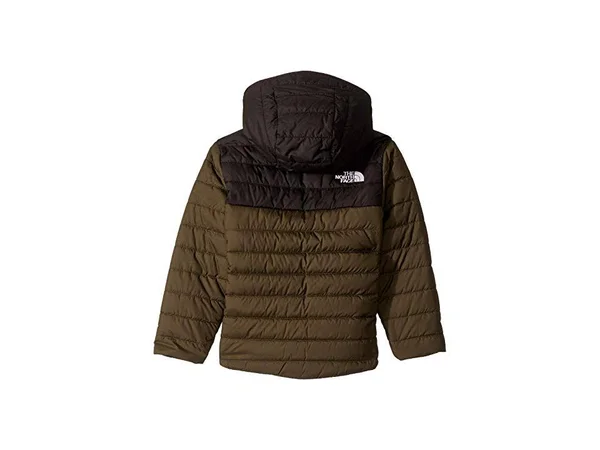 The North Face Reversible Perrito Jacket Boys NEW TAUPE GREEN/TNF BLACK