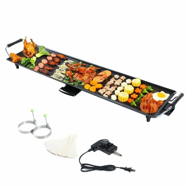 Electric Teppanyaki Table Top for BBQ Grill