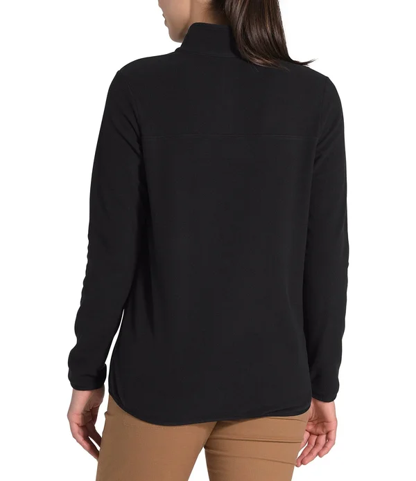 The North Face Women's TKA Glacier 1/4 Zip Pullover - XXL, Marron Purple