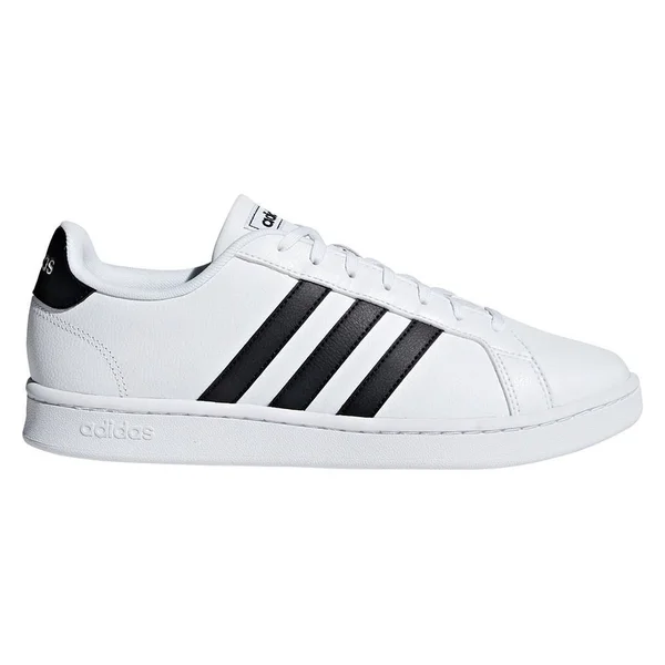 Adidas Grand Court Trainers White Black - 36