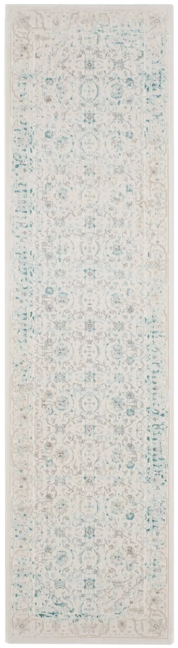 Safavieh Passion PAS405B 2&2x22 x 6&0x22 Runner Turquoise - Ivory Area Rug