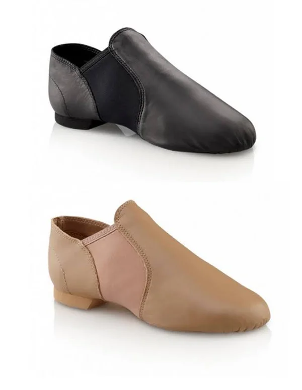 Capezio EJ2C Child E-Series Jazz Slip on Shoe Sizes 10-1.5 M, W - Size 7