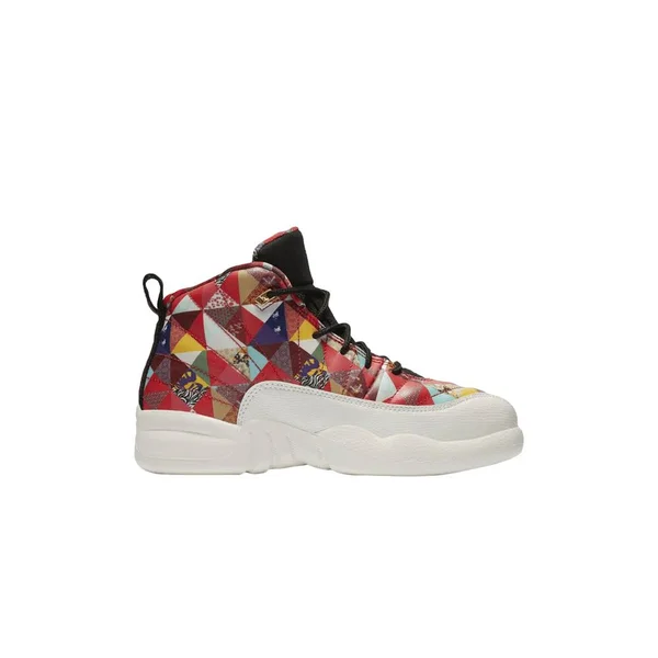 Nike Jordan 12 Retro CNY Little Kids& Shoe - True Red, 3