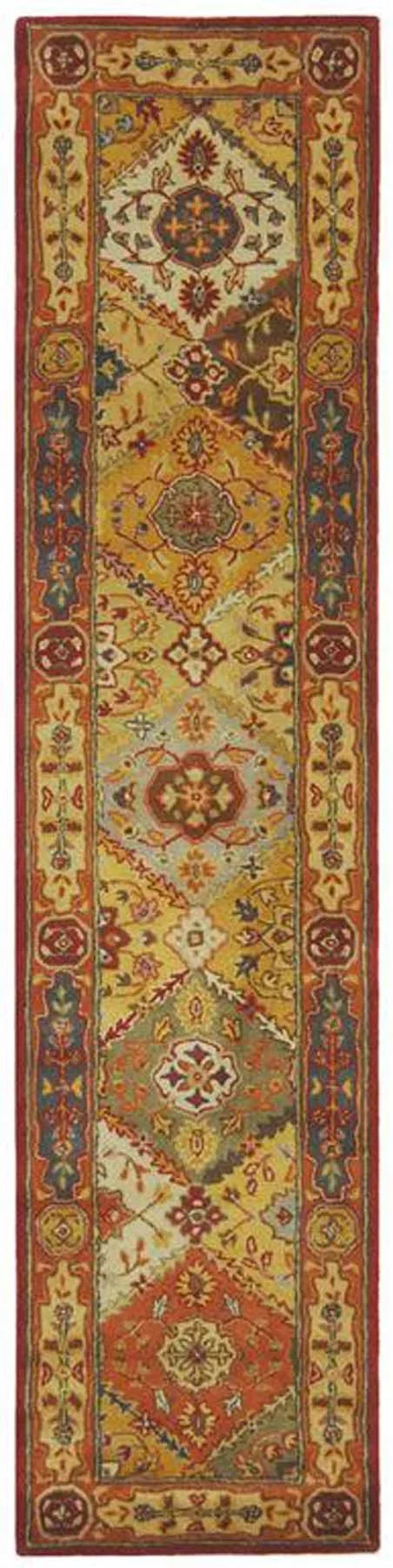 Safavieh Heritage Multi 2 ft. 3 in. x 14 ft. Rug Runner