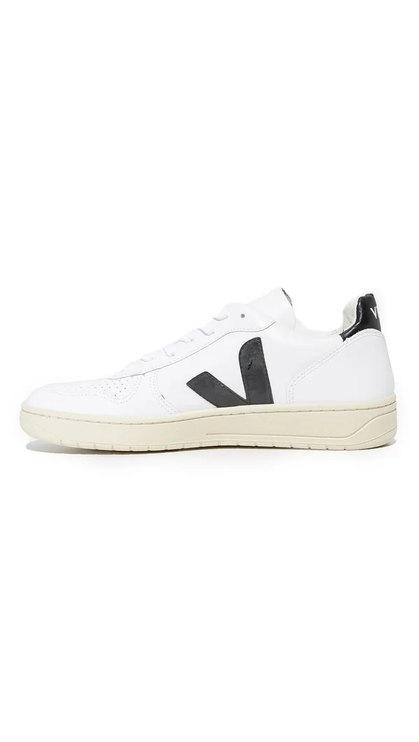 Veja V-10 Leather Sneakers
