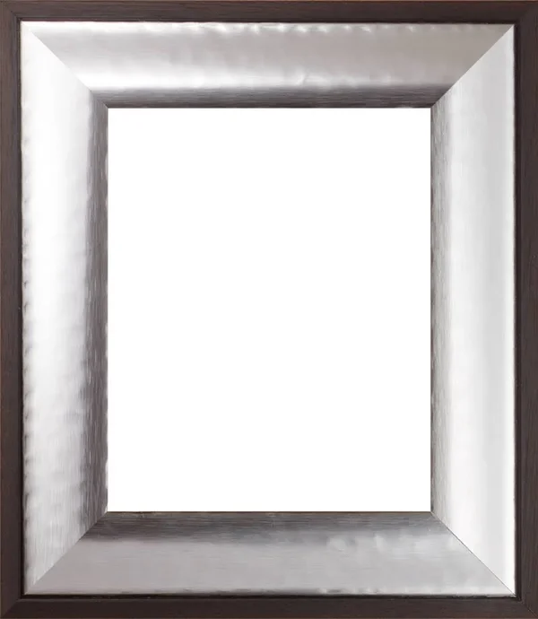 Magnesium Silver Frame 8x22 x 10x22 Museum Frame - 8 x 10