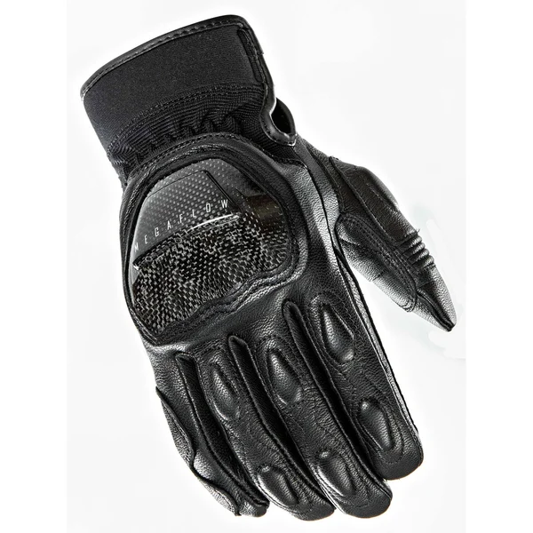 Joe Rocket Speedway Gloves (Small, Black/Black)
