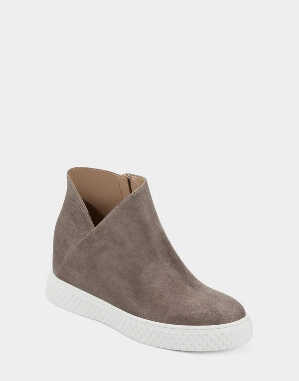 Women's Aerosoles Zirah Wedge Bootie - Taupe - Size 8