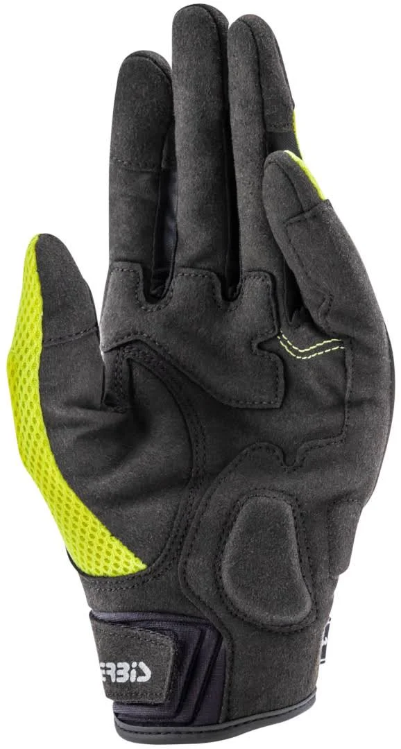 Acerbis Ramsey My Vented Motorcycle Gloves - black-yellow, Size M