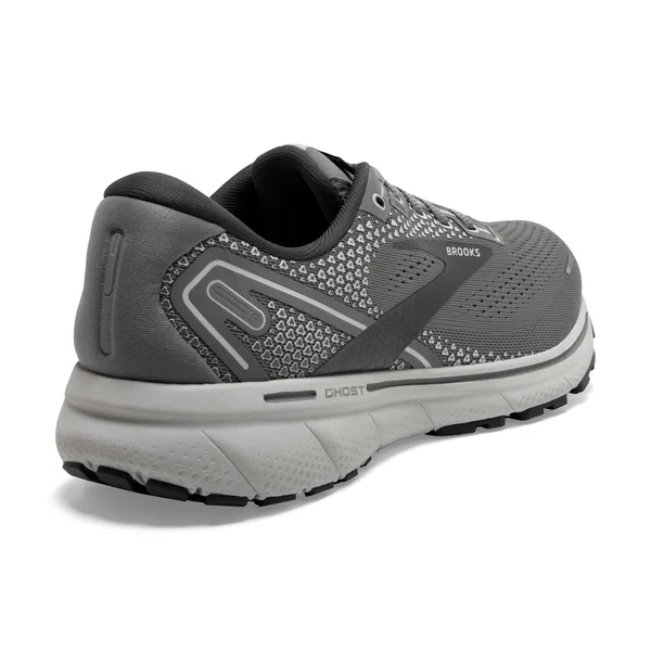 Brooks Men's Ghost 14 Grey/Alloy/Oyster - 12.5, B