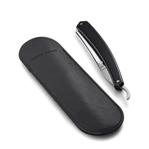 The Art of Shaving Black 5/8 Blade Point Straight Razor