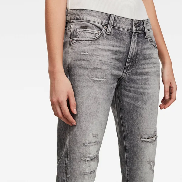 G-Star Raw Women Kate Boyfriend Jeans Grey Size 00-30
