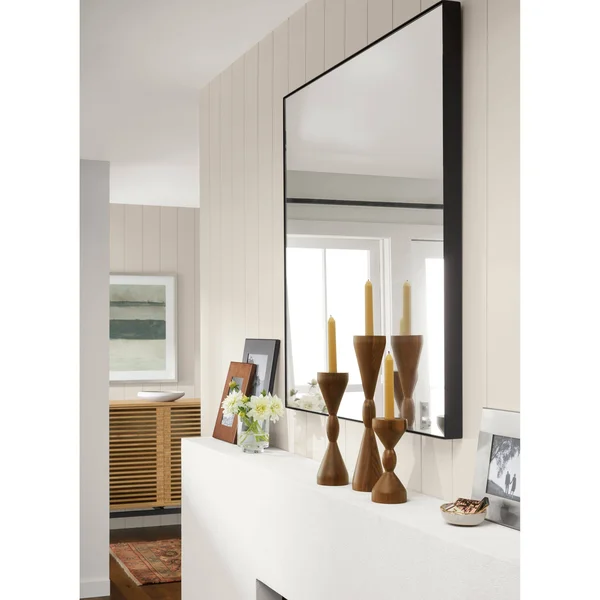 Room & Board - Modern Infinity Mirror 2D 24W 36H in Sapphire Blue