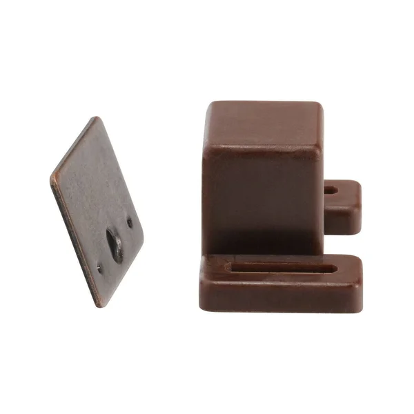 Rok Hardware Heavy Duty 15 lb High Magnetic Catch, Brown, 2 Pack