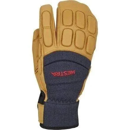 Hestra Vertical Cut CZone 3-Finger Glove Navy/Tan 9