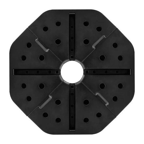 120lbs & 4-Piece Heavy Duty Fillable Cantilever and Offset Umbrella Weighted Base Black - Crestlive Products