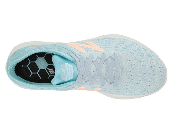 New Balance Women's Fresh Foam Beacon V2 Running Shoe - Size: 9, Camden Fog/Newport Blue