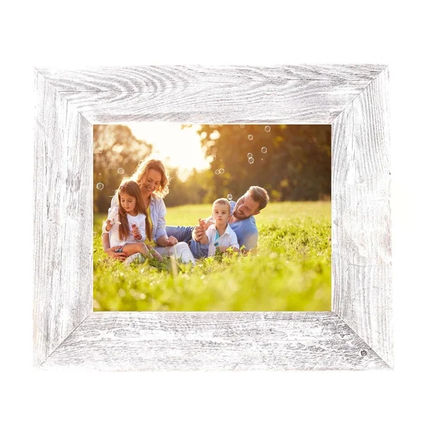 Rustic Farmhouse 3-Inch Picture Frame - White Wash 24x30