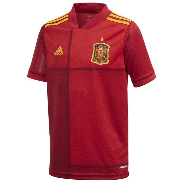 Adidas Spain 2020 Home Shirt Junior - Victory Red - Kids
