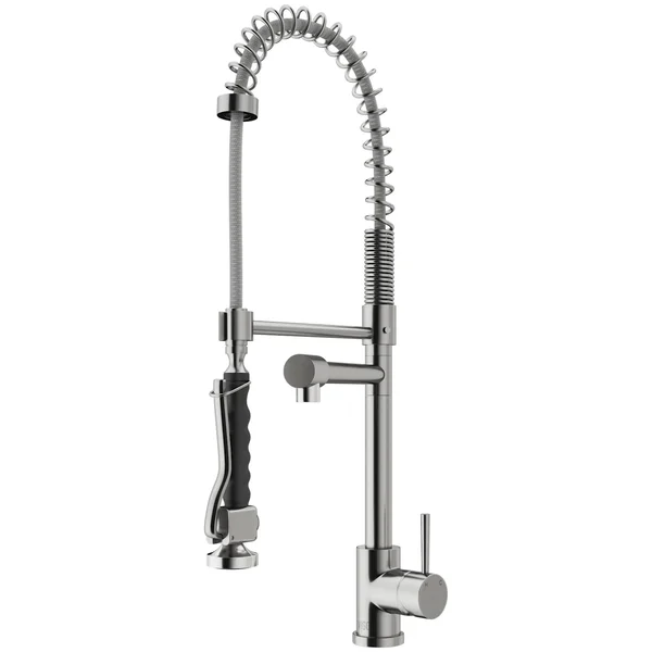 Vigo VG02007CH Chrome Pull-Down Spray Kitchen Faucet