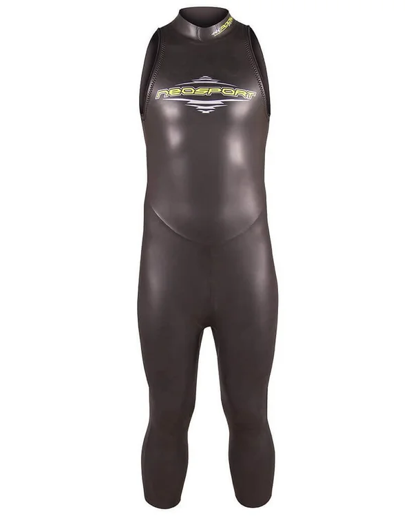 Men's NeoSport Sprint Long John Triathlon Wetsuit, Size: XS, Yellow